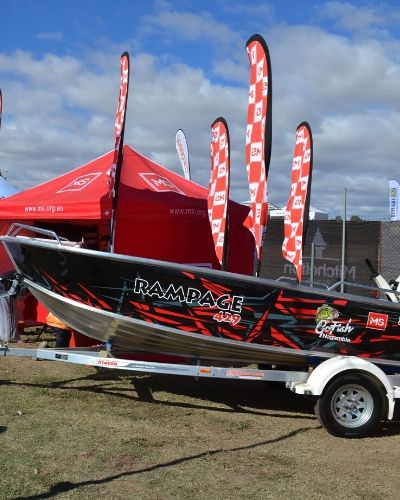 MS Rampage Boat Raffle Prize
